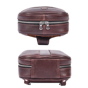 Cabrini Metro Sling Full Grain Biker Bag - Cabrini - Elegance Perfected