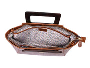 Cabrini Polaris Leather Shopper Bag – Tan Brown - Cabrini - Elegance Perfected