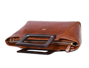 Cabrini Polaris Leather Shopper Bag – Tan Brown - Cabrini - Elegance Perfected