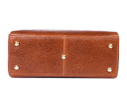 Cabrini Polaris Leather Shopper Bag – Tan Brown - Cabrini - Elegance Perfected