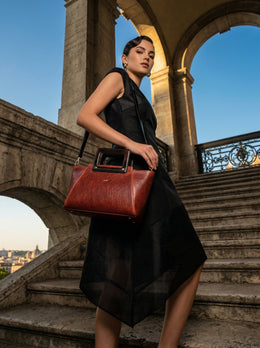 Cabrini Polaris Leather Tote Bag for Women – Full Grain - Cabrini - Elegance Perfected