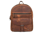 CABRINI Velour – Heritage Leather Daypack - Cabrini - Elegance Perfected