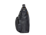 CABRINI Versa – Structured Black Multi - Pocket Shoulder Bag - Cabrini - Elegance Perfected