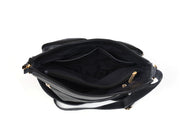 CABRINI Versa – Structured Black Multi - Pocket Shoulder Bag - Cabrini - Elegance Perfected