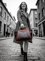 Chic Leather Crossbody Bag for Women - Cabrini - Elegance Perfected