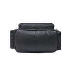 Classic Black Leather Backpack – Full Grain Edition - Cabrini - Elegance Perfected