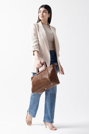 Classic Elegance Jute Tote Bag – Handcrafted Charm with Modern Utility - Cabrini - Elegance Perfected