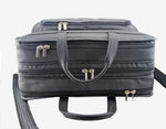 Classic Leather Briefcase – Top Grain Office Portfolio Bag - Cabrini - Elegance Perfected