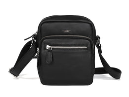 Classic Leather Messenger Bag – Full Grain for Daily Utility - Cabrini - Elegance Perfected