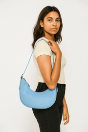 Compact Crossbody Bag – Top Grain Leather, Minimalist Design - Cabrini - Elegance Perfected