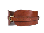 Crafted Core Leather Belt – Classic Formal Accessory - Cabrini - Elegance Perfected
