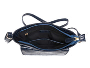 CrocChic Leather Handbag – Textured Top Grain Elegance - Cabrini - Elegance Perfected