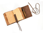 Draco Leather Journal - Brown - Cabrini - Elegance Perfected