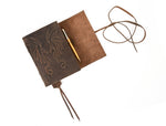 Draco Leather Journal - Brown - Cabrini - Elegance Perfected