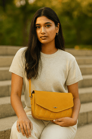 Elegant Leather Shoulder Bag for Women - Cabrini - Elegance Perfected