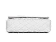 Elegant White Quilted Shoulder Bag - Cabrini - Elegance Perfected