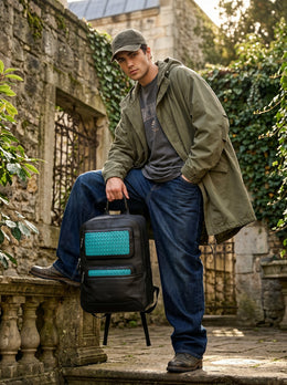 Everyday Leather Backpack for Men and Women - Cabrini - Elegance Perfected
