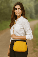 Everyday Leather Crossbody Bag for Women - Cabrini - Elegance Perfected