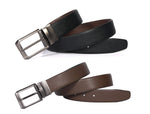 Frontier Reversible Leather Belt - Cabrini - Elegance Perfected