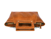 Full Grain Leather Shopper Bag – Polaris Edition - Cabrini - Elegance Perfected