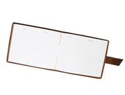 Handcrafted Leather Guest Registry Book - Cabrini - Elegance Perfected