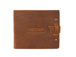 Handcrafted Leather Guest Registry Book - Cabrini - Elegance Perfected