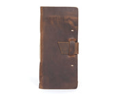 Handcrafted Leather Hiking Log Book - Cabrini - Elegance Perfected