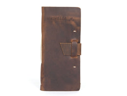 Handcrafted Leather Hiking Log Book - Cabrini - Elegance Perfected