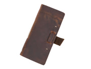 Handcrafted Leather Hiking Log Book - Cabrini - Elegance Perfected