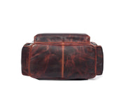 Handcrafted Vintage Leather Backpack – Laptop, Travel & Everyday Use - Cabrini - Elegance Perfected