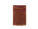 Heritage Slim Leather Card Holder - Cabrini - Elegance Perfected