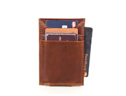 Heritage Slim Leather Card Holder - Cabrini - Elegance Perfected