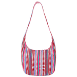 Illinois Reversible Sling Bag – Dual - Style Jacquard Crossbody - Cabrini - Elegance Perfected