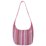 Illinois Reversible Sling Bag – Dual - Style Jacquard Crossbody - Cabrini - Elegance Perfected