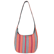 Illinois Reversible Sling Bag – Dual - Style Jacquard Crossbody - Cabrini - Elegance Perfected