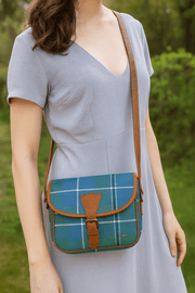 Ladies Leather Shoulder Bag – Everyday Ethnic Companion - Cabrini - Elegance Perfected