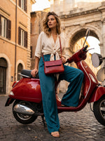 Leather Ladies Bag - Cabrini - Elegance Perfected