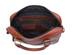 Leather Office Bag – Premium Portfolio for Professionals - Cabrini - Elegance Perfected