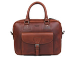 Leather Office Bag – Premium Portfolio for Professionals - Cabrini - Elegance Perfected