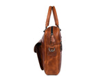 Leather Portfolio Bag – Top Grain Organizer for Travel & Office - Cabrini - Elegance Perfected