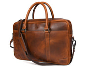 Leather Portfolio Organizer Bag – Sleek Work Essential - Cabrini - Elegance Perfected