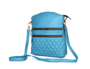 Leather Quilted Crossbody Bag - Cabrini - Elegance Perfected