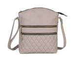 Leather Quilted Crossbody Bag - Cabrini - Elegance Perfected