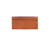 Rosemond Leather cuff-link Box- Caramel