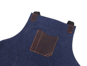 ogue Leather & Canvas Apron – Heavy-Duty Workwear