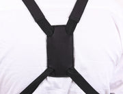 Serena Suede Apron – Navy Blue