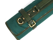 Malaga Canvas Knife Roll – Pine Green | Tool Roll-Up for Chefs
