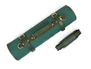 Malaga Canvas Knife Roll – Pine Green | Tool Roll-Up for Chefs