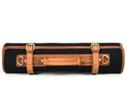 Malaga Canvas Knife Roll - Raven Black