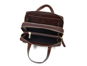 LuxeVibe Tote Bag – Handcrafted Full Grain Leather Tote - Cabrini - Elegance Perfected